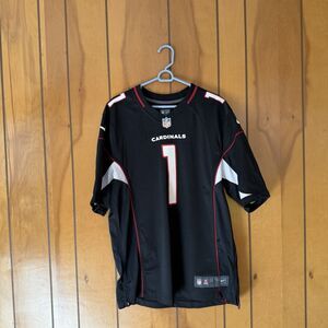 Men's Nike NFL Arizona Cardinals Kyler Murray #1 Football Black Jersey Large